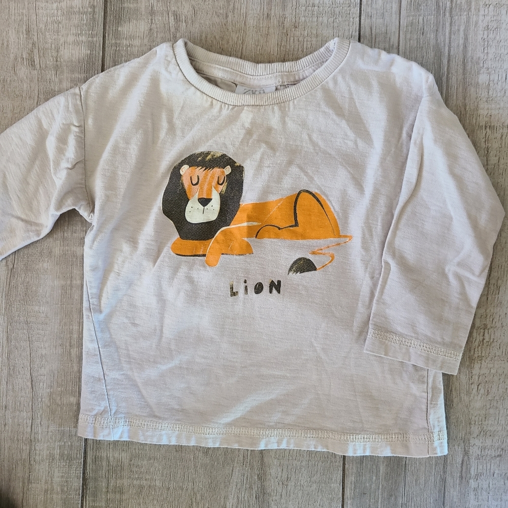 Zara Baby Boy Lion Top